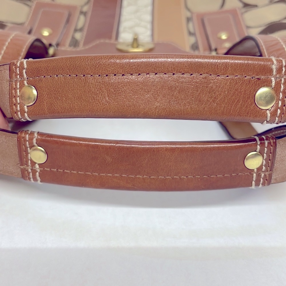 Vintage Coach signature shoulder bag (00773-11071) - Picture 5 of 16